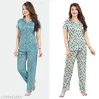 Satin Nightsuit for Women 