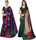 Mysore Silk Printed Saree for Women 