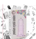 Rubber Extra Dotted Reusable Condom for Men 