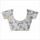 SVB साड़ी प्रिंटेड डेली वियर कॉटन ब्लेंड साड़ी 