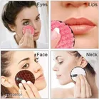 Double Sided Reusable Makeup Remover Sponge Pad, Multicolor, Pack of 3