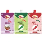 9 Am Green Chilli 90 g+Red Chilli 90 g+Soya 90 g Pp