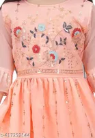 Georgette Kurta Set for Girls 