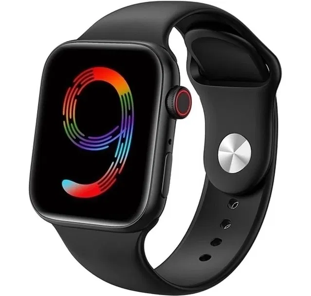 TecSox i10 Pro Max Smart Watch, Fitness Tracker with Heart Rate Monitor, Sleep Tracking, with blutooth Calling Support Black Colour