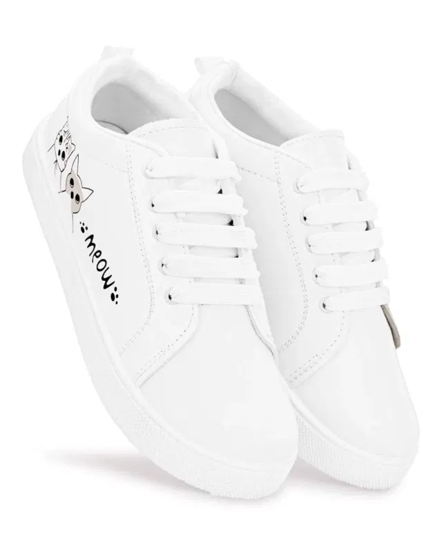 Sneakers for Women, White (6)