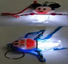 Synthetic Micy & Doreamon LED Light Rakhi 
