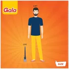 Gala Double Hockey Shape Toilet Cleaner Brush with Holder Stand, Toilet Cleaning Brush for Western and Indian Toilet, Bathroom Brush for Toilet Cleaning