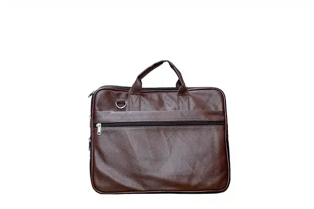 Laptop Bag with 2 Compartments (Brown, S)