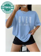 Round Neck Printed T-Shirt for Women 