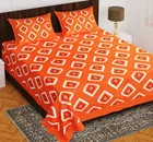 Cotton Rajasthani Jaipuri Double Bedsheet with 2 Pillow Covers 