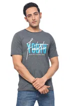 Round Neck Printed T-Shirt for Men 