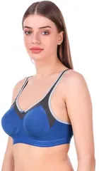 Cotton Blend Non Padded Bra for Women 