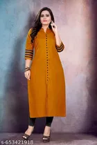 Cotton Blend Kurti for Women, Pack of 2 