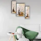 MDF 2 Pcs Designer Wall Painting for Home & Office 