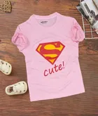 Cotton Printed Round Neck T-Shirt for Kids 