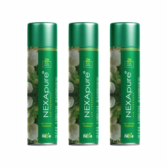 Nexa Pure Mogra Air Freshener (250 ml, Pack of 3)
