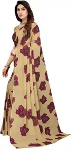 SVB प्रिंटेड साड़ी फॉर वीमेन 