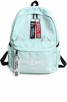 Stlish Trendy Backpack For School & College (Green) (A-3)