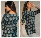 Ethnic Motif Cotton A-Line Kurti for Women, Pack of 2 