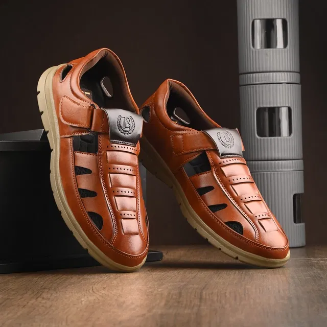 Sandals for Men (Tan, 9)