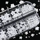 3D Flower Nail Decorations, Multicolor, Set of 1