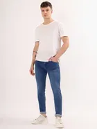 Regular Fit Solid Jeans for Men 