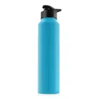 Spring Hydrate Stainless Steel Water Bottle with Regular Sipper Leak Proof & Spill Proof - Blue