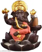 Lord Buddha Water Fountain with 10 Smoke Backflow 