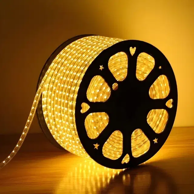 LED Rope Light (Yellow, 5 m) (Pack of 1)