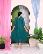 Net Gowns for Women,  Green  