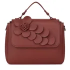 Syntethic Leather Solid Sling Bag for Women 