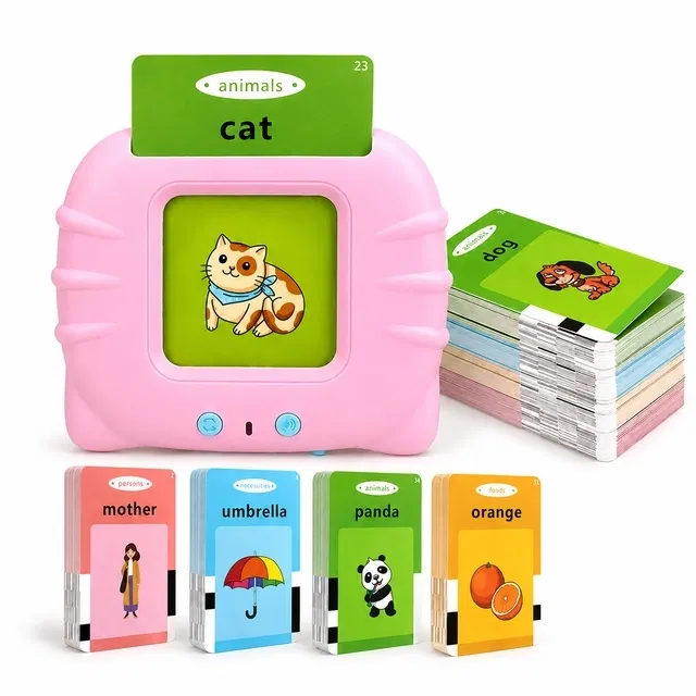 Talking Flash Cards Learning Toy for Kids-112 Cards (Pack of 1)