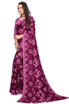 Georgette Printed Saree for Women 