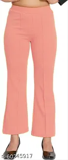 Cotton Blend Trouser for Women 
