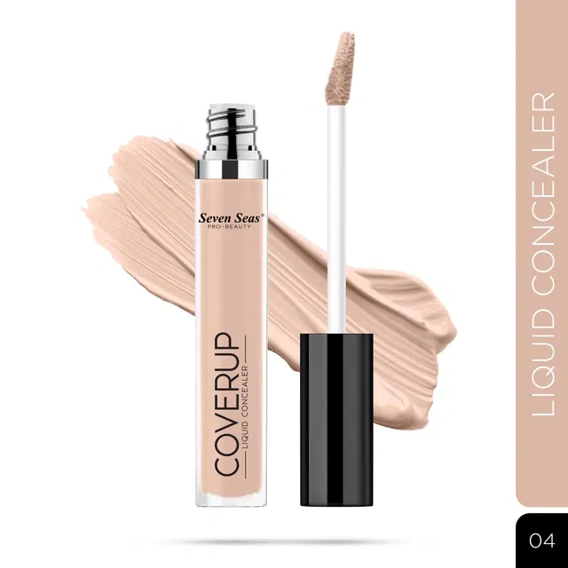 Seven Seas Coverup Liquid Concealer, Ivory (7 ml)