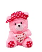 Pink Cap Teddy Bear (Pink)
