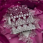 Unstitched  Embroidered Dress Material for Women & Girls 