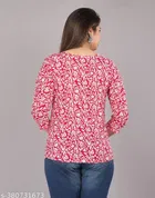 Rayon Printed Kurti for Women 