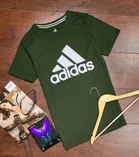 Poly Blend Half Sleeves Printed T-Shirt for Men 