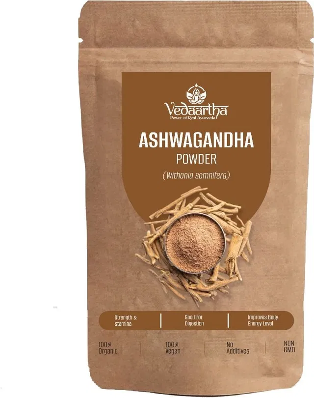 Vedaartha Ashwagandha Powder, Pack of 1 (50 g)