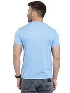Round Neck Half Sleeves T-shirt for Men 