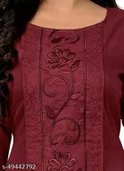 Floral Cotton Blend Kurti for Women 