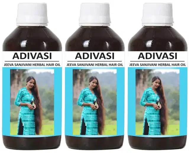 Aadivasi Herbal Hair Oil (125 ml, Pack of 3)
