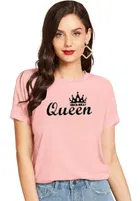 Half Sleeves Printed T-shirt for Women & Girls 