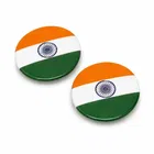 पिकफेस्ट भारतीय झंडा गोल बैज P02