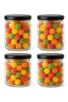 Glass Airtight Kitchen Storage Jars with Lid 