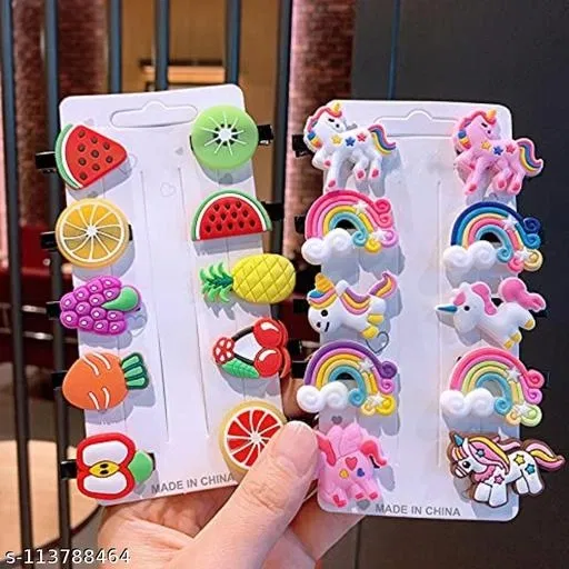 Hair Pins for Women (Multicolor, 3 Pcs)