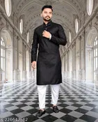 Mandarin Neck Kurta for Men 