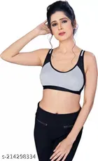 Solid Cotton Blend Everyday Bra for Women, Pack of 3 