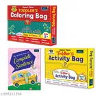 Super Cute Toddlers Activity Bag + Coloring Bag + My Writing Book of Complete Sentences 